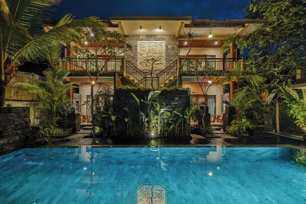 Front of property - Kubu Rama Ubud Cottage (Ubud)