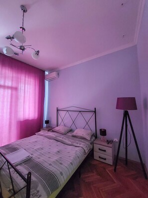 1 bedroom, iron/ironing board, free WiFi, bed sheets