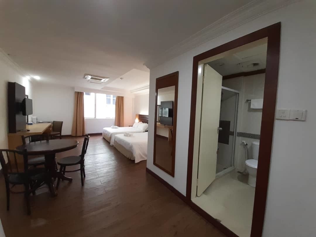 double deluxe | living area | 38-cm flat-screen tv with cable channels