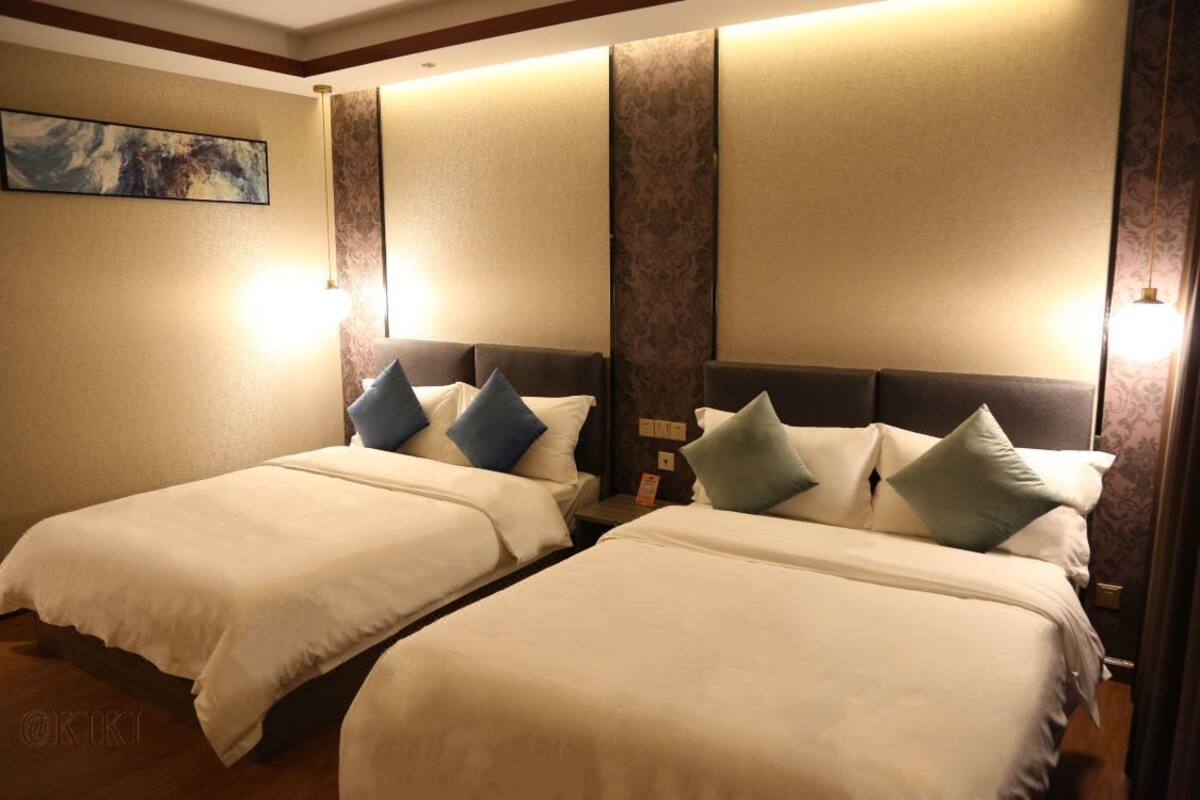 Individually decorated, individually furnished, desk, blackout curtains