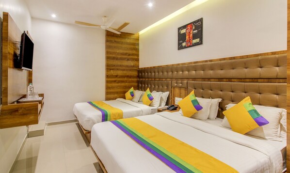Iron/ironing board, rollaway beds, free WiFi, bed sheets