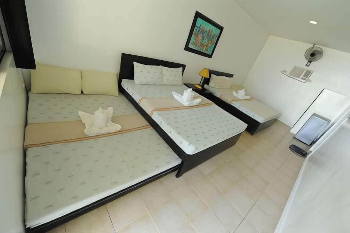 Blackout curtains, bed sheets