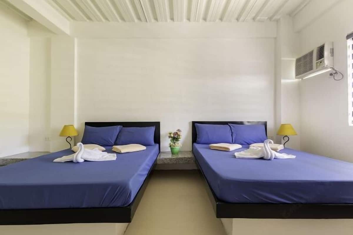Blackout curtains, bed sheets