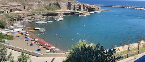 Vue sur la plage/l’océan