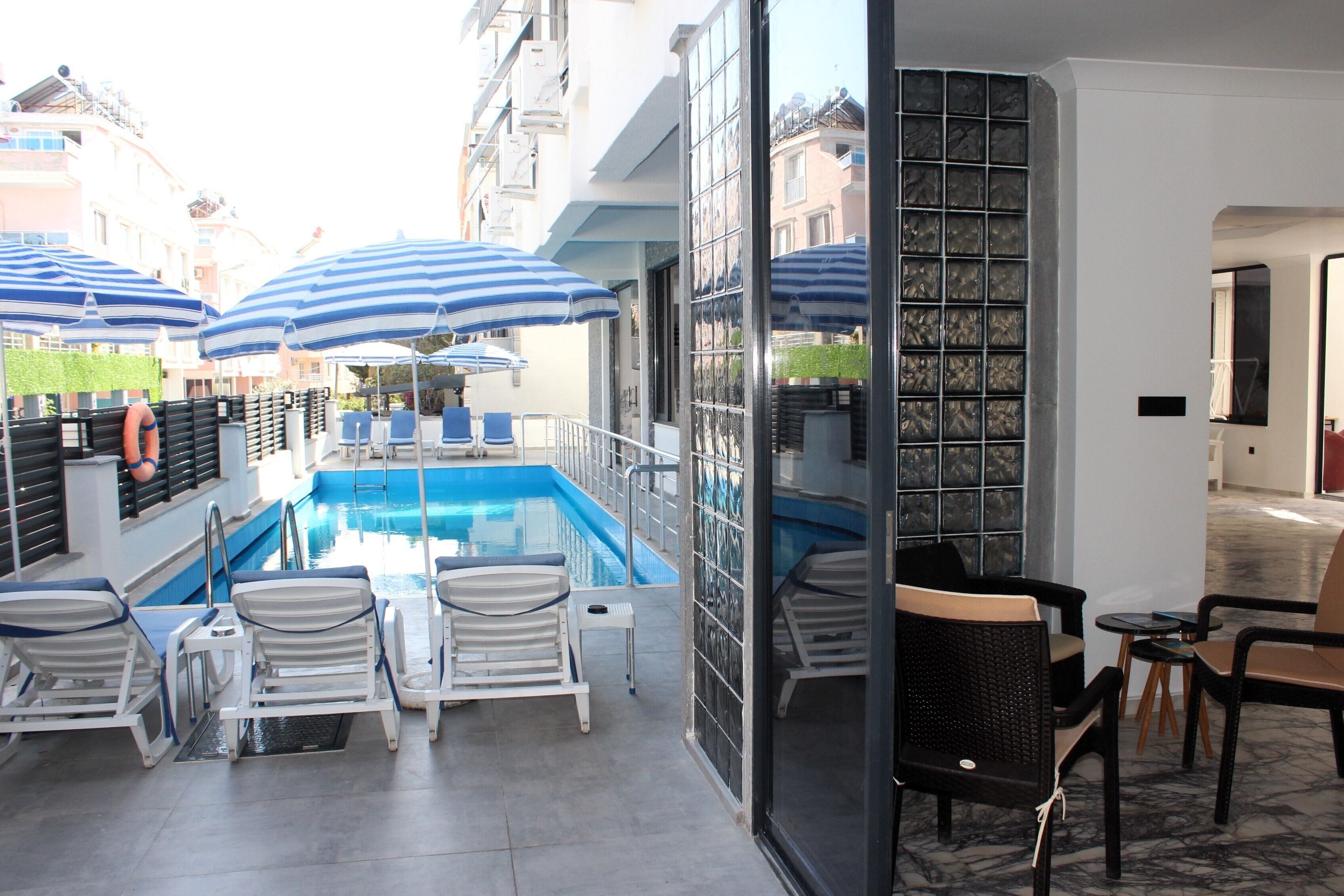 Seasonal outdoor pool