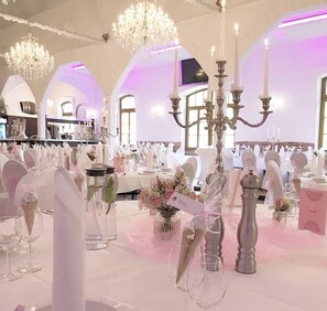 Indoor wedding