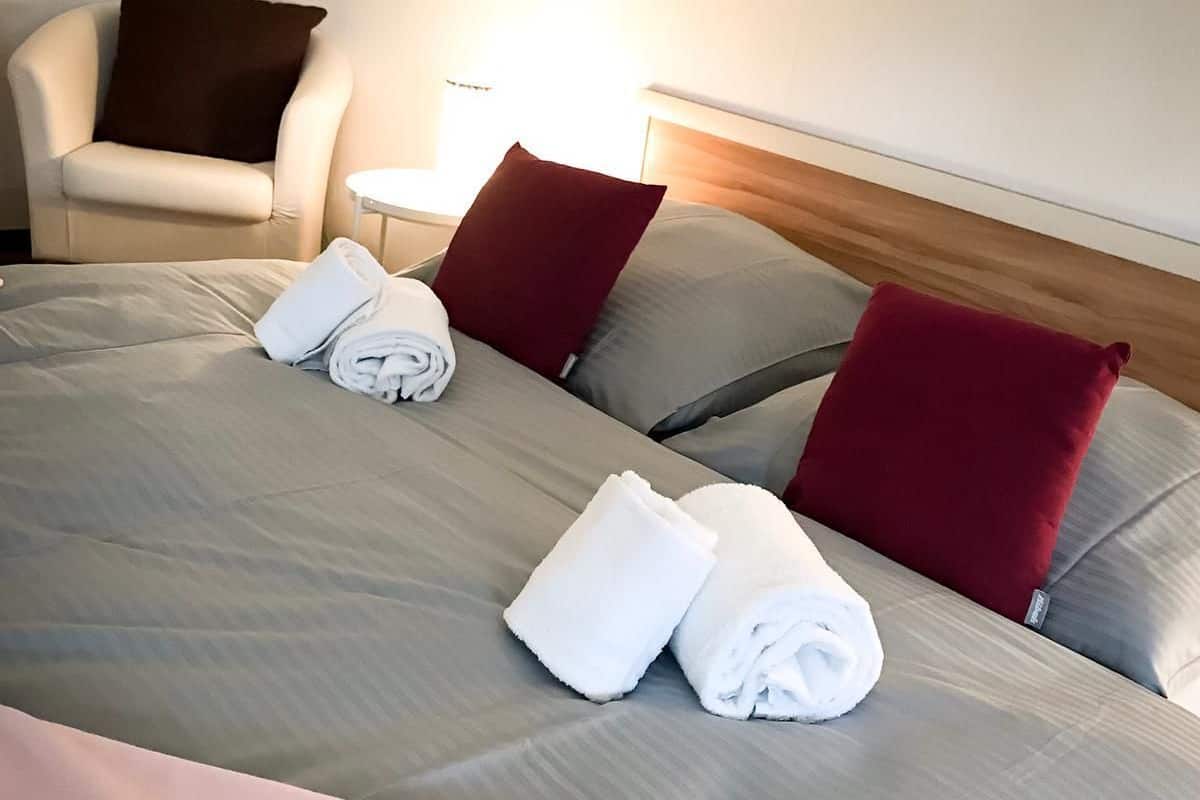 Familien-Suite | 1 Schlafzimmer, Daunenbettdecken, Select-Comfort-Betten