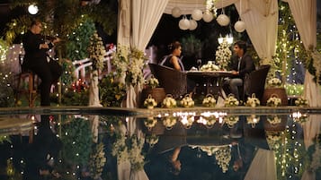 屋外結婚式場