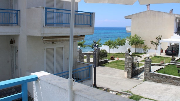 Standard Studio, Sea View | View from room - Kordela studios (Kassandra)