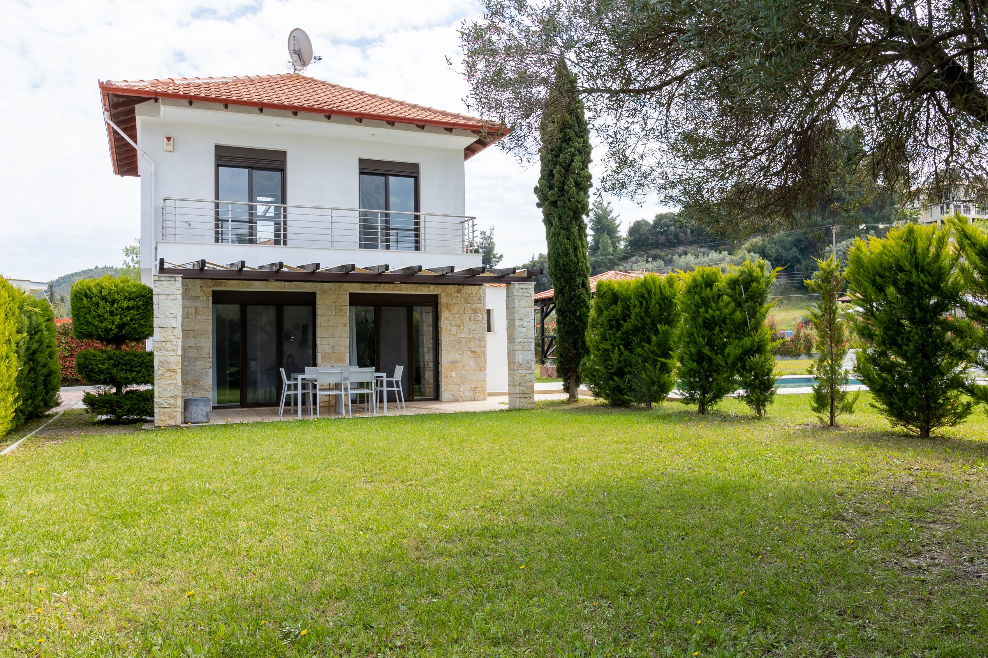 Voorkant van accommodatie