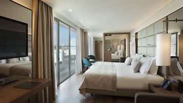 Phòng 2 giường đơn Executive, quang cảnh biển | 1 phòng ngủ, minibar, két bảo mật tại phòng, phòng cách âm