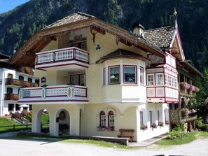 Fassade der Unterkunft