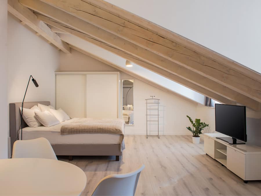 Studiosuite | Minibar, safe på rommet, individuelt dekorert og skrivebord