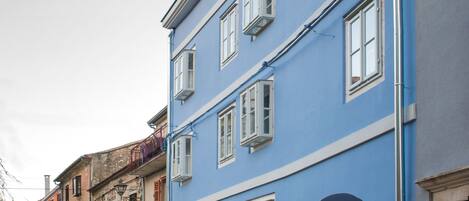 Voorkant van accommodatie