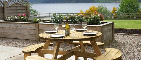 Opções para refeição ao ar livre