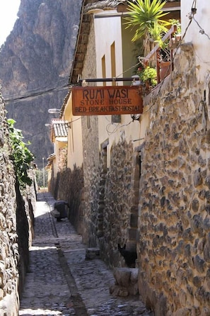 Façade de l’hébergement