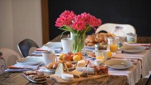 Kontinental frokost er inkludert hver dag