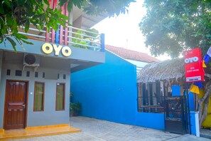 Façade de l’hébergement 