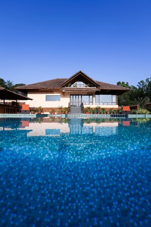 Alberca al aire libre 