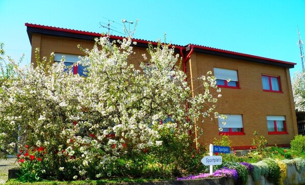 Fassade der Unterkunft