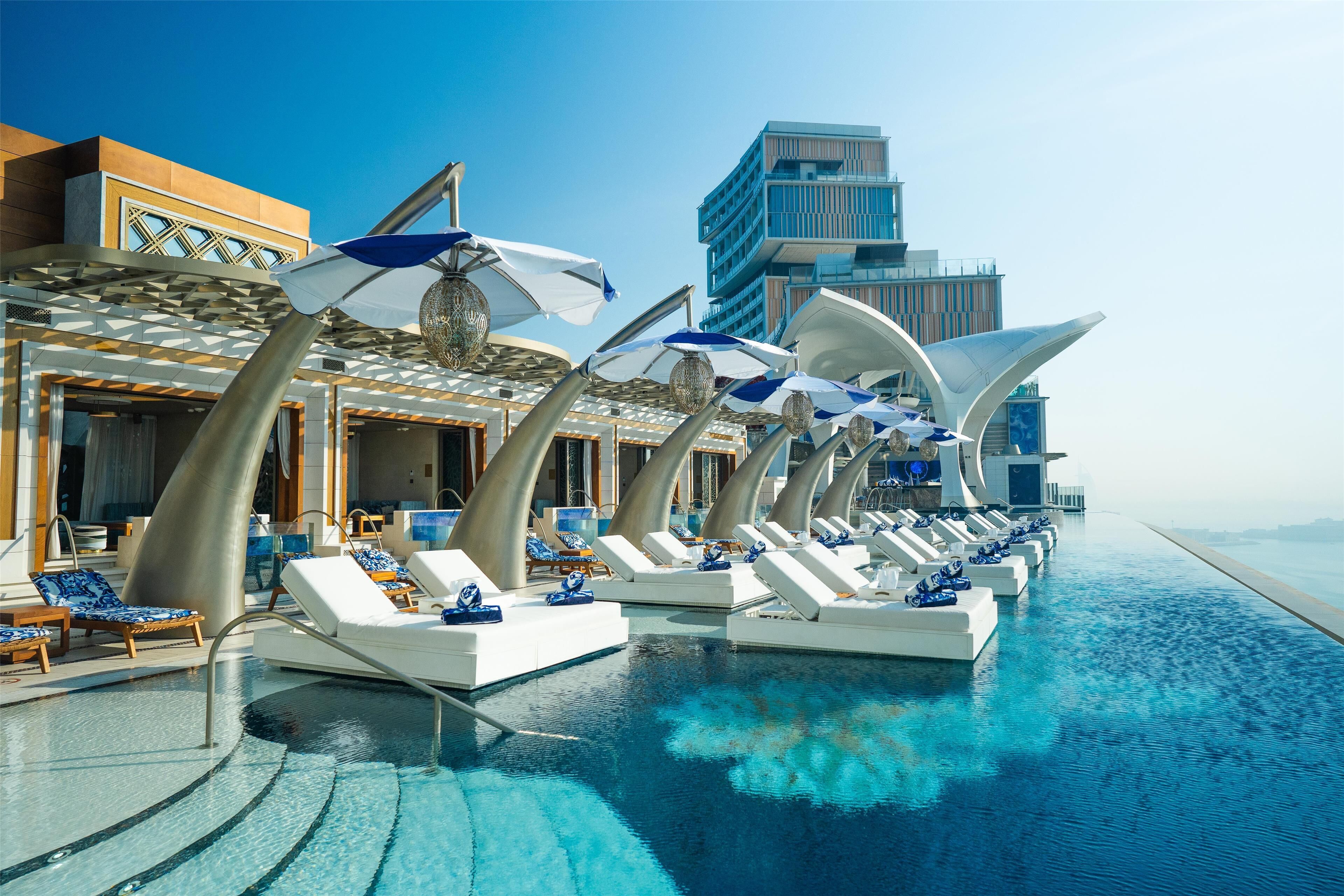 2 outdoor pools, pool cabanas (surcharge), pool umbrellas