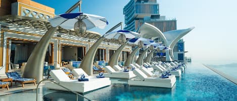 2 outdoor pools, pool cabanas (surcharge), pool umbrellas