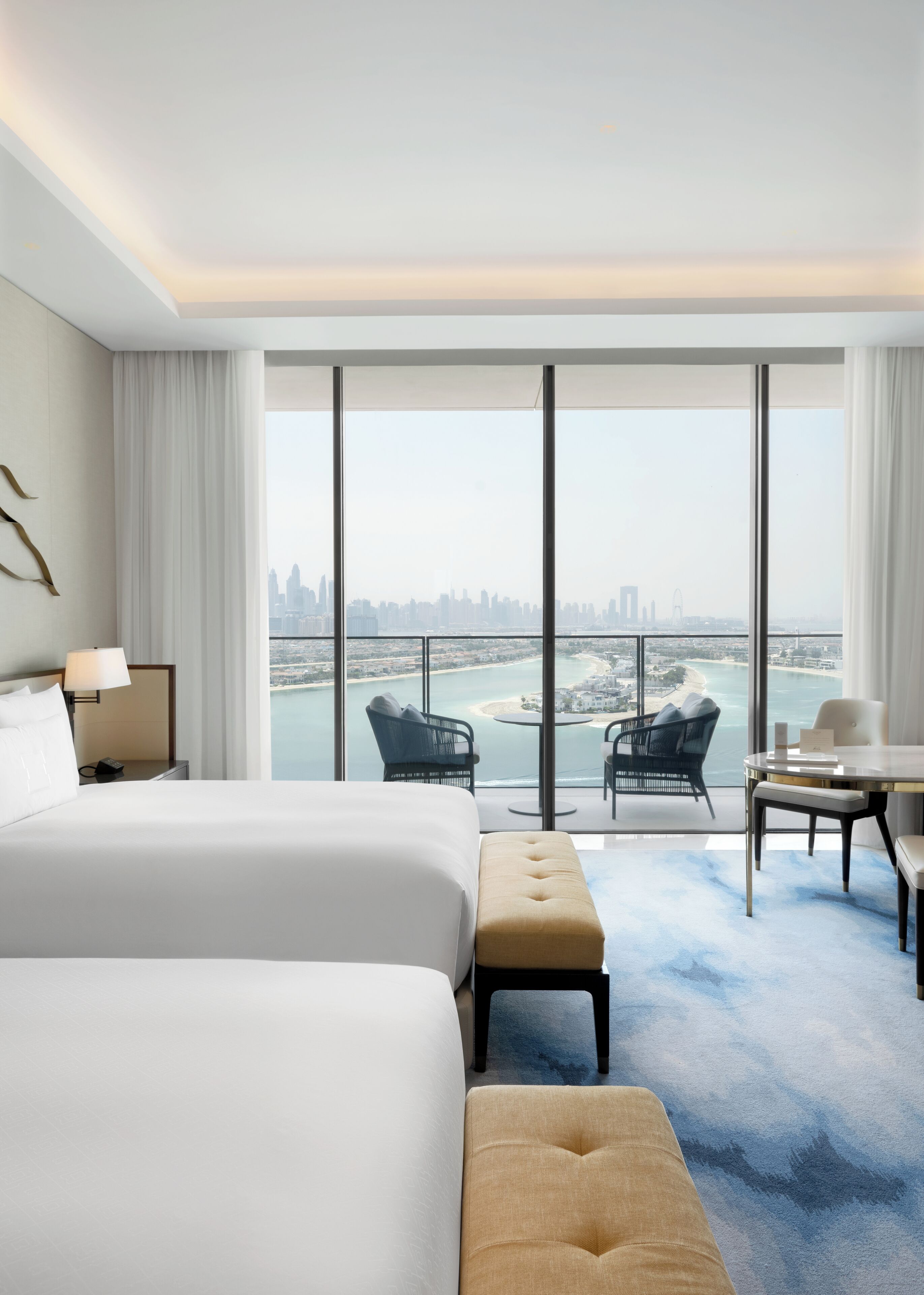 Premium bedding, minibar, in-room safe, desk
