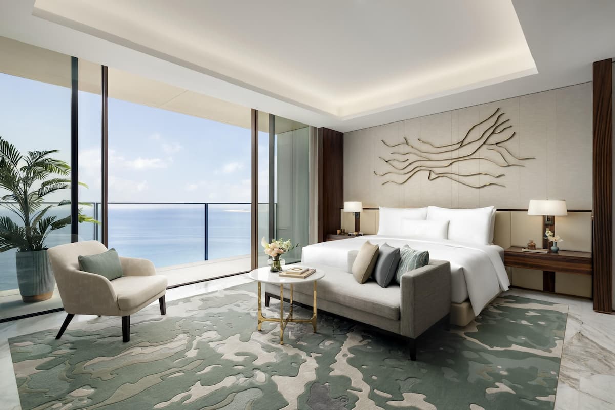 Skyscape Penthouse - Sea View | Sängtillbehör av högsta kvalitet och minibar