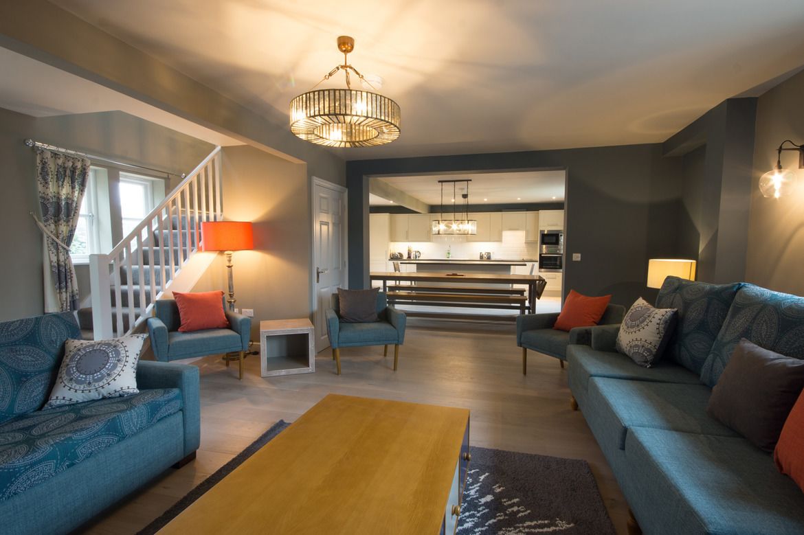 Cottage, 4 camere da letto (Dovedale) | Area soggiorno | TV a schermo piatto