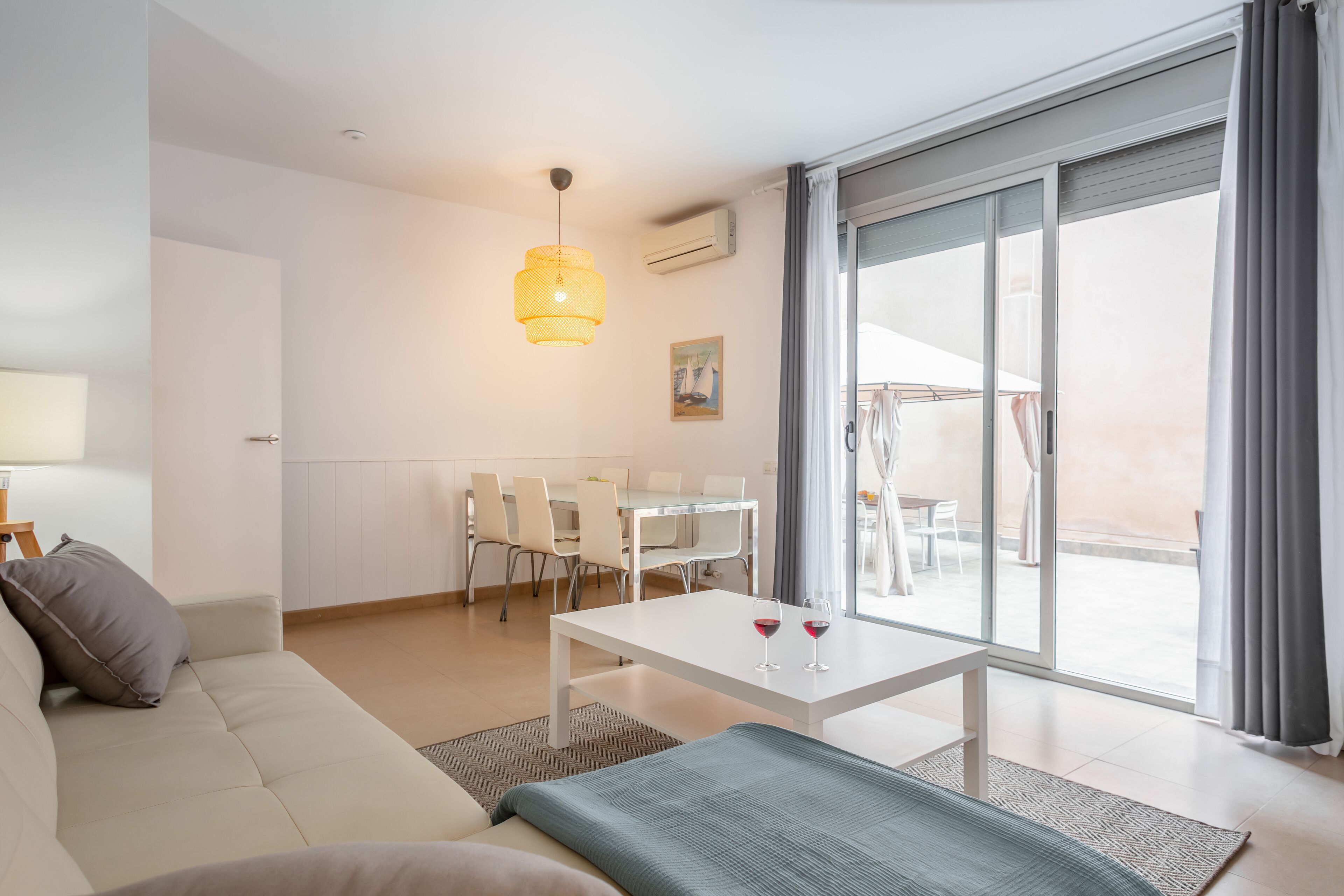 Apartment, 3 Bedrooms, Terrace | Living area | 32-inch TV with cable channels