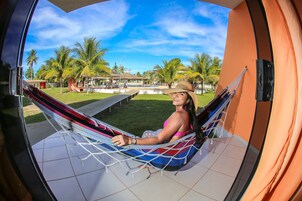 Quarto casal ou duplo | Sacada