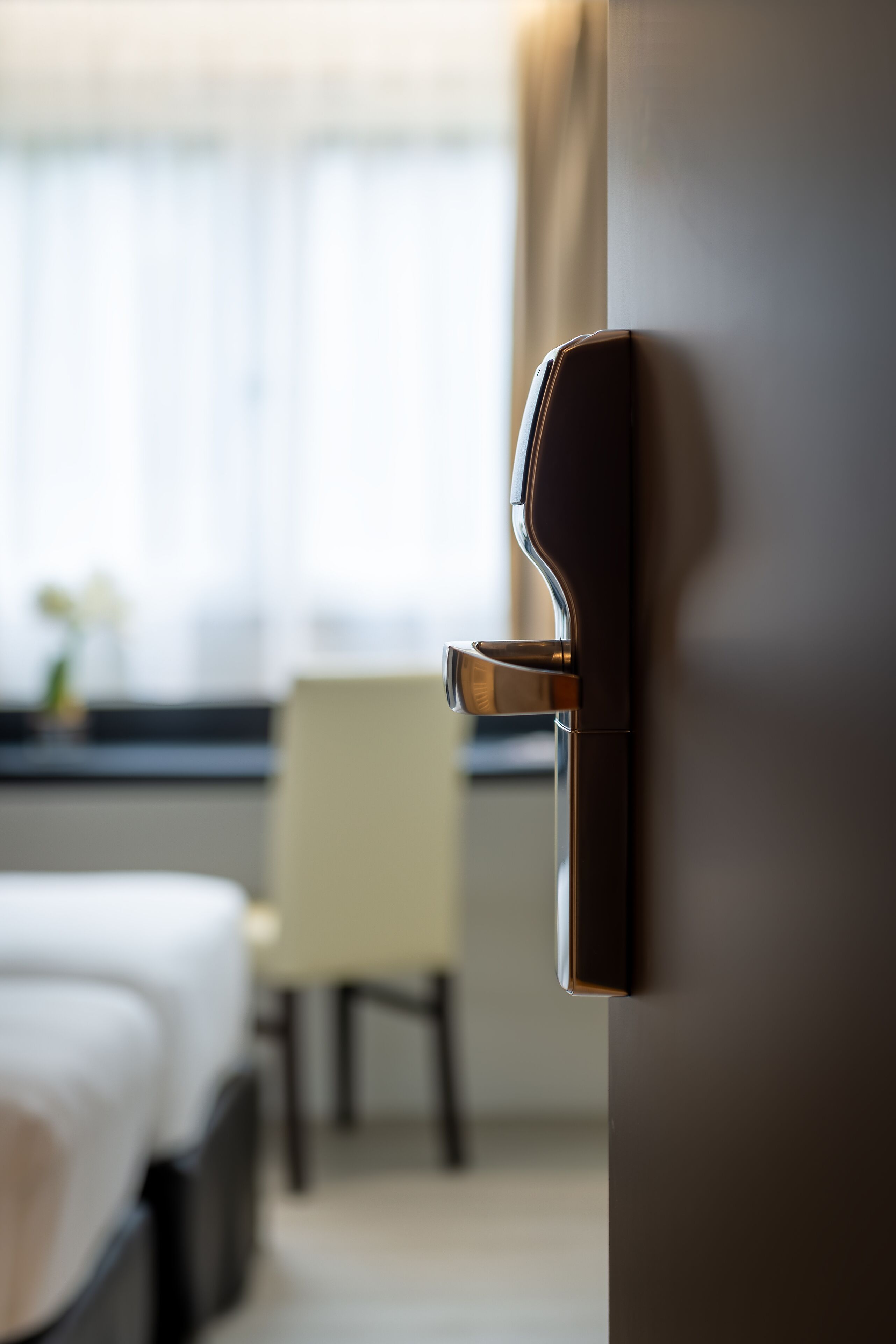 premium bedding, individually decorated, individually furnished, desk