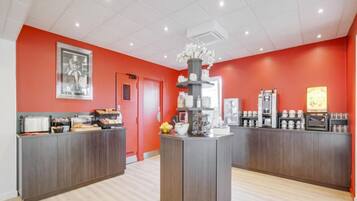 Daily buffet breakfast (EUR 15 per person)