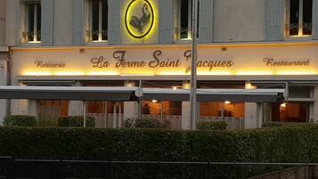 Front of property - evening/night