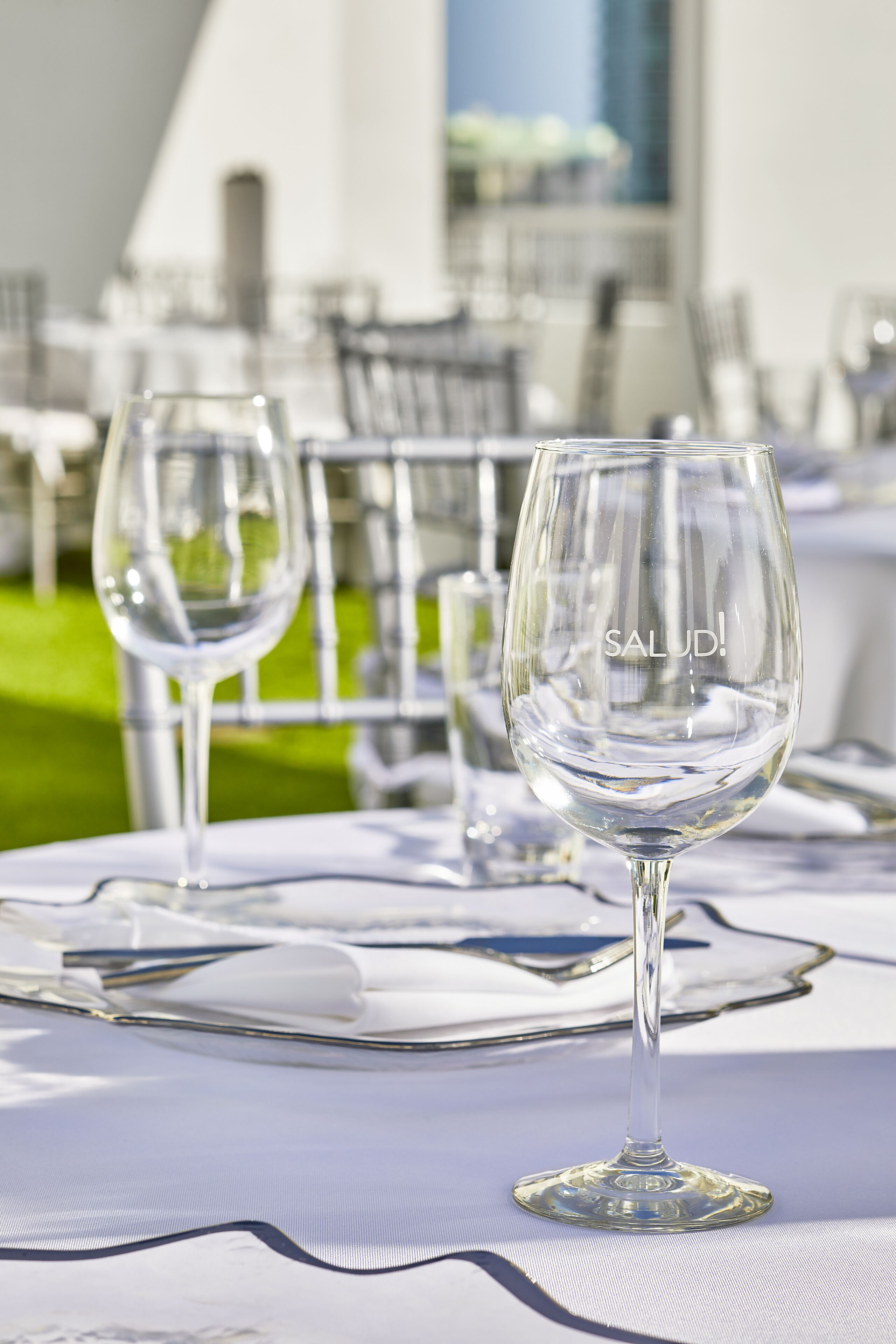 Área para banquetes al aire libre