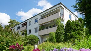 Fassade der Unterkunft