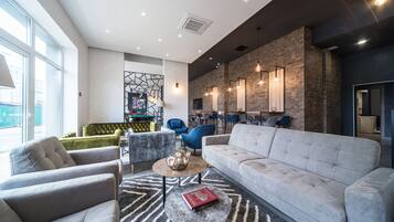 Lobby sitting area