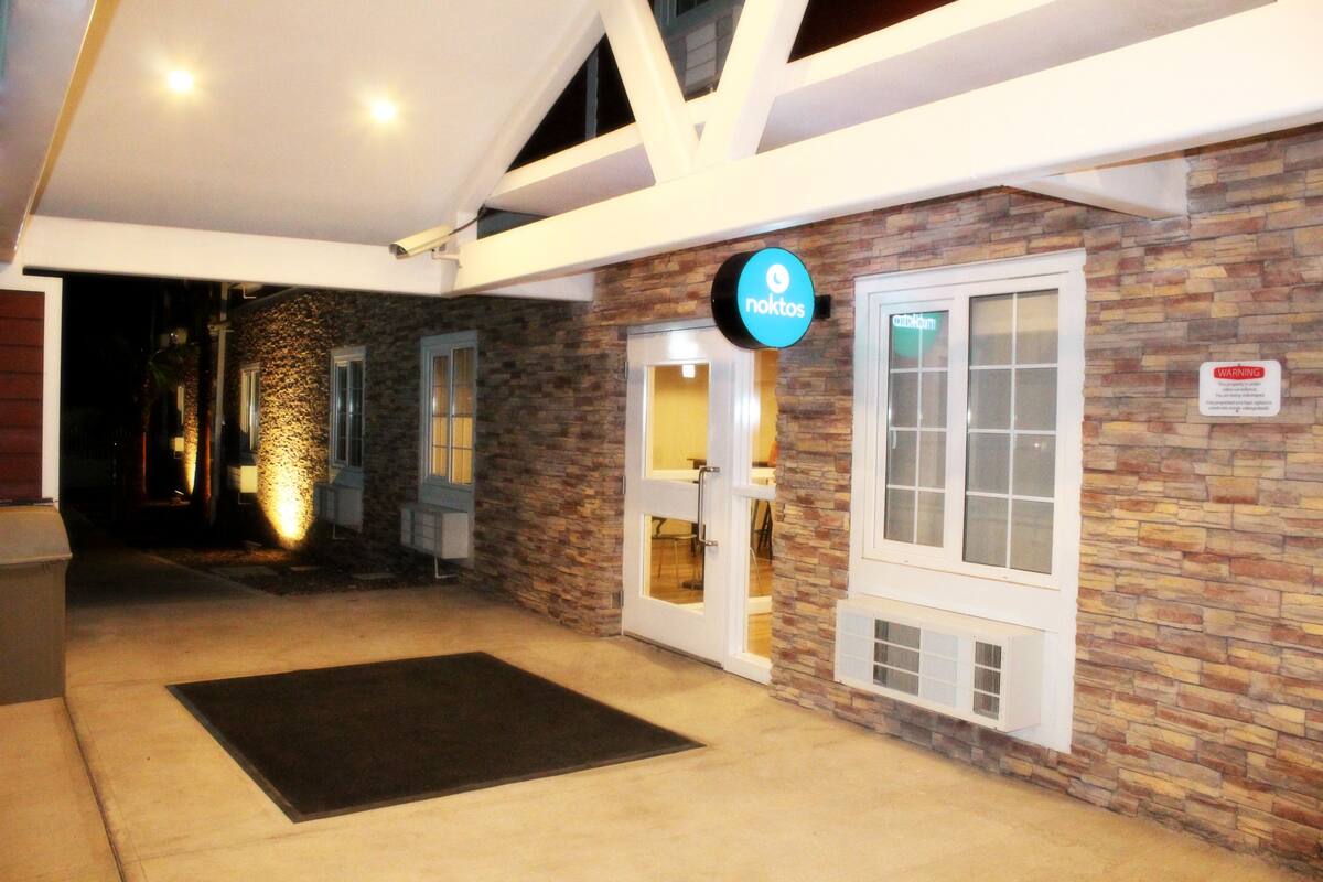 front of property – evening/night