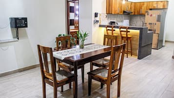 Apartamento familiar, accesible en silla de ruedas, Aire acondicionado | Cocina privada