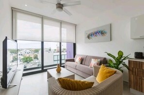 Standard Apartment, 1 Bedroom, Non Smoking | Living area | Flat-screen TV