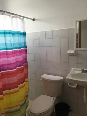 Shower, towels