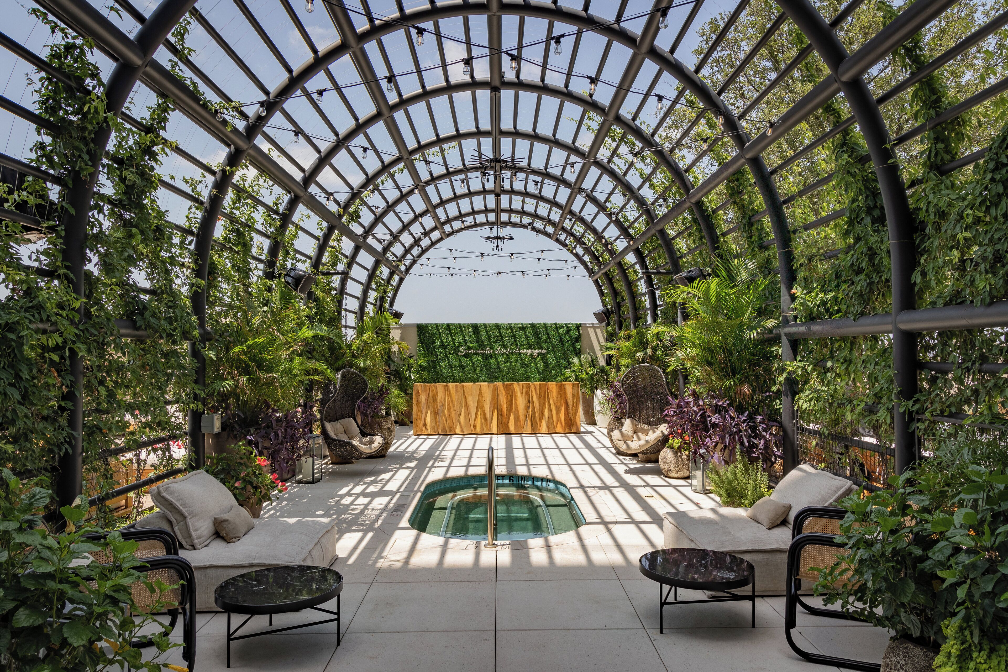 อ่างสปากลางแจ้ง