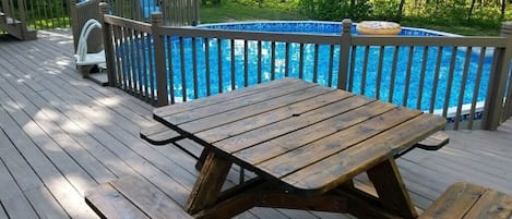 Piscine chauffée