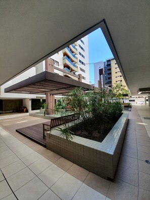 Terrace/patio - Rosa Branca apartments (Ponta Verde)