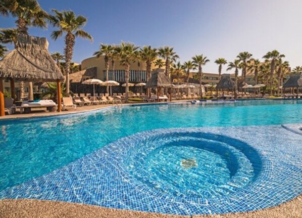 Indoor pool, outdoor pool - ONE BEDROOM AT THE GRAND MAYAN PALACE (Puerto Peñasco son)