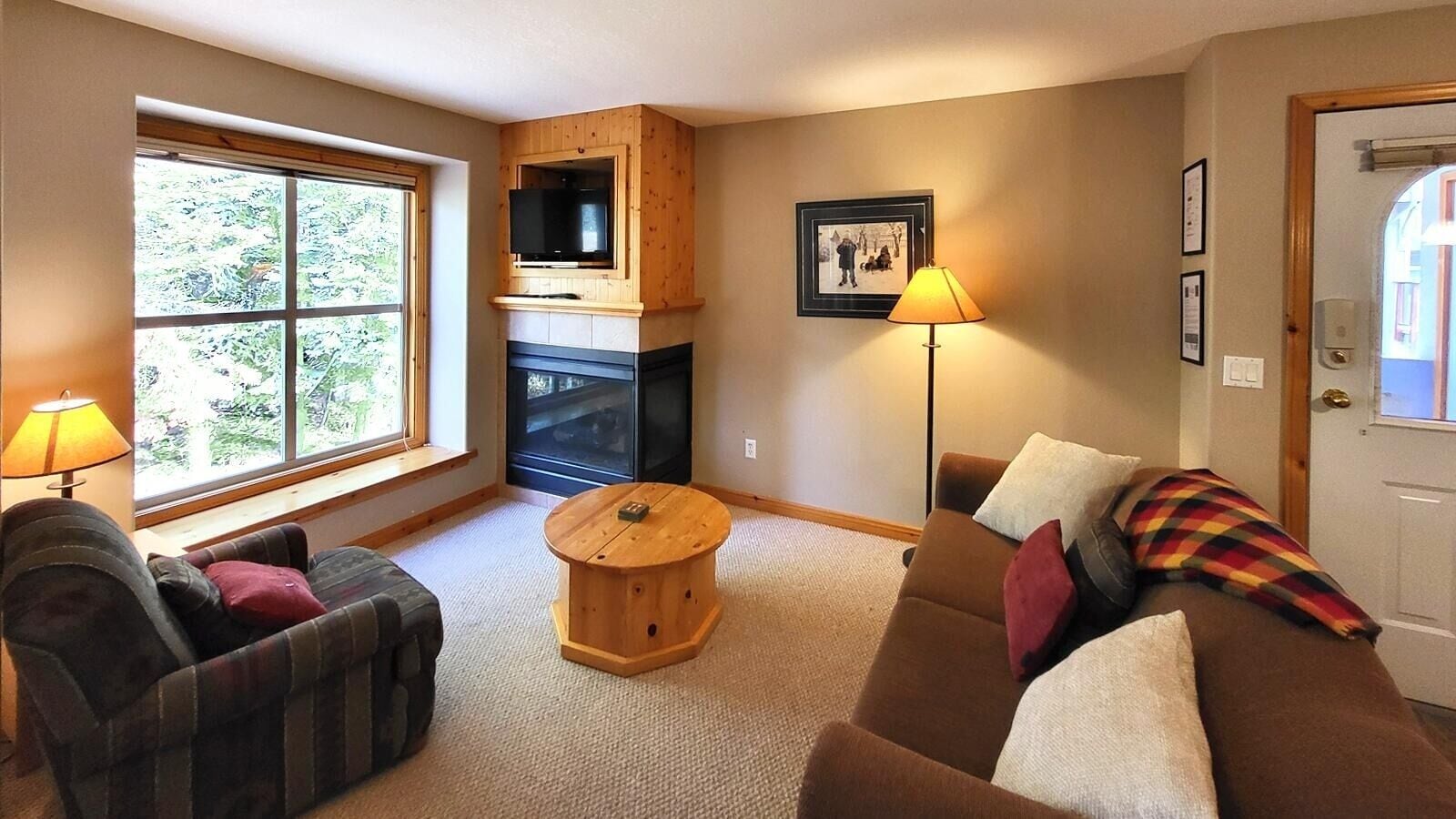 Appart'hôtel, 1 chambre | Coin séjour | Télévision