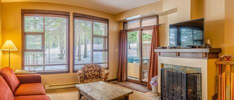 Apartment, 2 Schlafzimmer | Wohnbereich