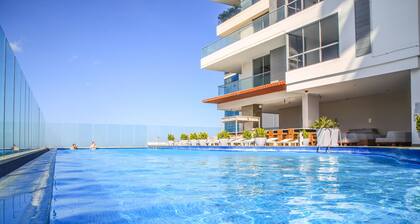 Ylellinen huoneisto 2 makuuhuonetta neljälle ihmiselle meren rannalla