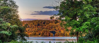 Treasured Farmhouse on South Bay, Lake MemphreMagog.