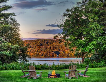 Treasured Farmhouse on South Bay, Lake MemphreMagog.